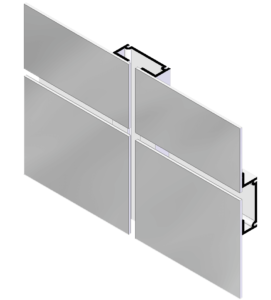 Panneaux d'aluminium 4600 Isometrie